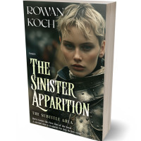 3D view of Premade Teen & Young Adult Book Cover - Heavy Metal