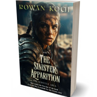 3D view of Premade Fantasy Book Cover - Outer Space