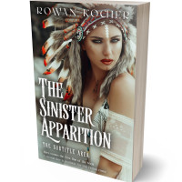 3D view of Premade Mystery & Thriller & Suspense Book Cover - Coffee