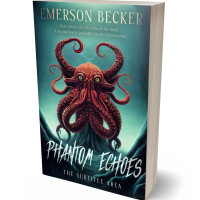 3D view of Premade Horror Book Cover - Ebony Clay