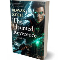 3D view of Premade Fantasy Book Cover - Aztec