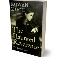 3D view of Premade Fantasy Book Cover - Marshland