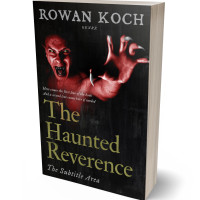 3D view of Premade Horror Book Cover - Cod Gray