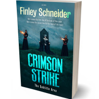 3D view of Premade Fantasy Book Cover - Bottle Green