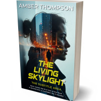 3D view of Premade Mystery & Thriller & Suspense Book Cover - Shark