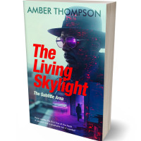 3D view of Premade Science Fiction Book Cover - Cameo