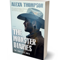 Tablet view of Gin #16758 - Premade Action & Adventure Book Cover