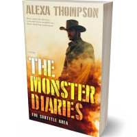 Tablet view of Cedar #16760 - Premade Action & Adventure Book Cover