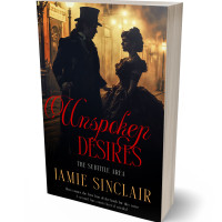 3D view of Premade Romance Book Cover - Cod Gray