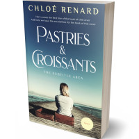 3D view of Premade Literary Fiction Book Cover - Blue Bayoux