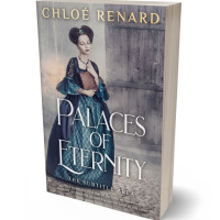 3D view of Premade Historical Book Cover - Jumbo