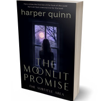 3D view of Premade Mystery & Thriller & Suspense Book Cover - Ebony