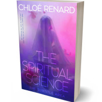 3D view of Premade Horror Book Cover - Studio