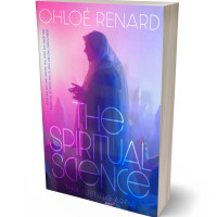 3D view of Premade Mystery & Thriller & Suspense Book Cover - Light Wisteria