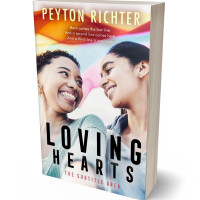 3D view of Premade Romance Book Cover - Timberwolf