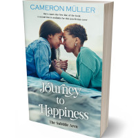 3D view of Premade Romance Book Cover - Powder Ash