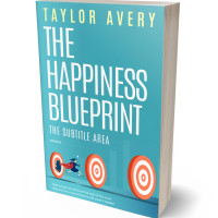 3D view of Premade Self-Improvement & Self-Help Book Cover - Fountain Blue