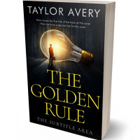 3D view of Premade Mystery & Thriller & Suspense Book Cover - Laser