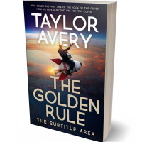 3D view of Premade Science Fiction Book Cover - Rodeo Dust