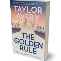 3D view of Premade Mystery & Thriller & Suspense Book Cover - Wafer