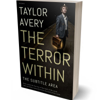 3D view of Premade Mystery & Thriller & Suspense Book Cover - Rangoon Green