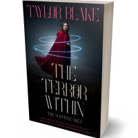 3D view of Premade Mystery & Thriller & Suspense Book Cover - Woodsmoke