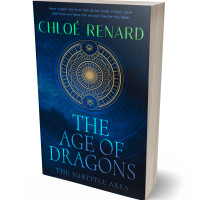 3D view of Premade Fantasy Book Cover - Black Pearl