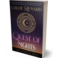 3D view of Premade Religion & Spirituality Book Cover - Thunder