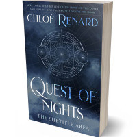 3D view of Premade Fantasy Book Cover - Cloud Burst