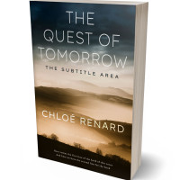 3D view of Premade Nature Book Cover - Cameo