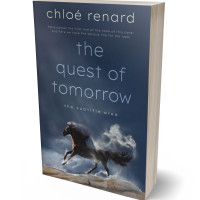 3D view of Oxford Blue #17117 - Premade Western Book Cover