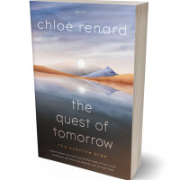 3D view of Premade Nature Book Cover - Abbey