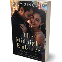 3D view of Premade Romance Book Cover - Cod Gray