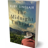 3D view of Premade Western Book Cover - Nandor