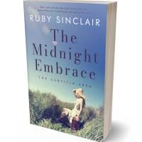 3D view of Premade Literary Fiction Book Cover - Bali Hai