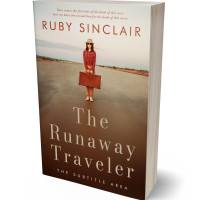 3D view of Premade Literary Fiction Book Cover - Spicy Mix