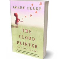 3D view of Premade Children's Book Cover - Stark White