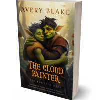 3D view of Premade Fantasy Book Cover - Straw