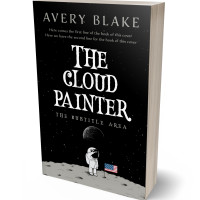 3D view of Premade Science Fiction Book Cover - Delta