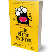 3D view of Premade Children's Book Cover - Supernova