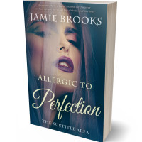 3D view of Premade Romance Book Cover - Blue Dianne