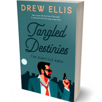 3D view of Premade Mystery & Thriller & Suspense Book Cover - Ming