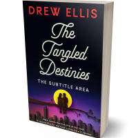 3D view of Premade Romance Book Cover - My Pink