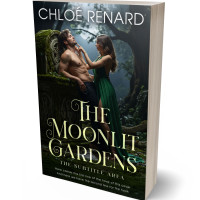 3D view of Premade Romance Book Cover - Log Cabin