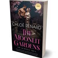 3D view of Premade Romance Book Cover - Woodsmoke