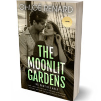 3D view of Premade Romance Book Cover - Oil