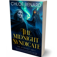 3D view of Premade Fantasy Book Cover - Black Pearl