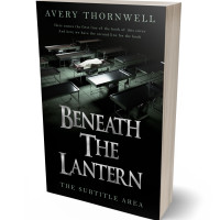 3D view of Premade Mystery & Thriller & Suspense Book Cover - Log Cabin