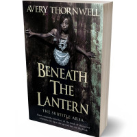 3D view of Premade Horror Book Cover - Cod Gray