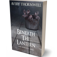 3D view of Premade Horror Book Cover - Mako